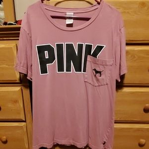 Victoria's secret PINK pocket tshirt